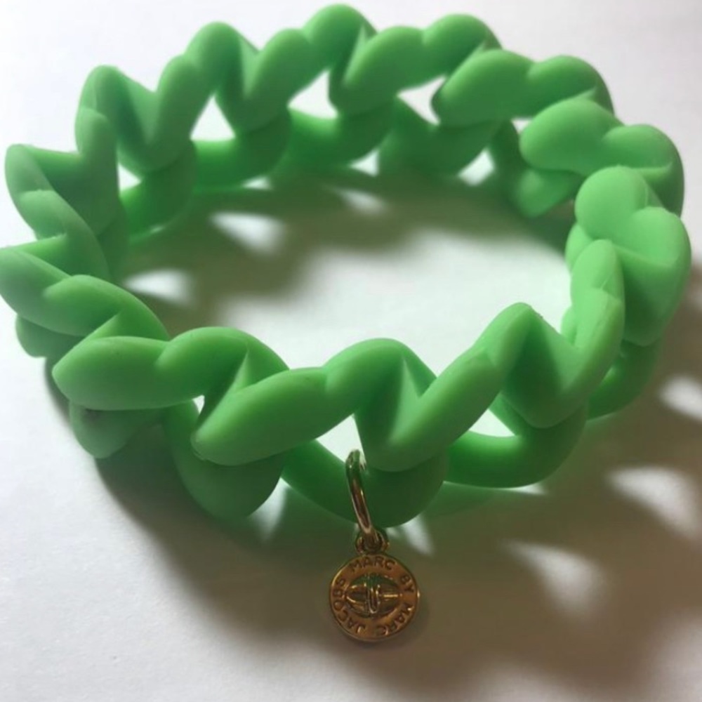 Marc Jacobs Green Jelly Bracelet